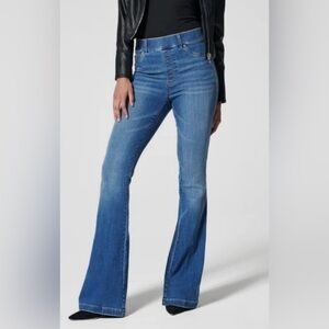 SPANX Vintage Indigo Flared Jeans
